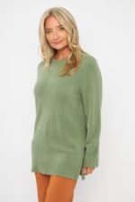 SWEATER MULTILINEA CON TAJO - Image 3