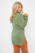 SWEATER MULTILINEA CON TAJO - Image 5