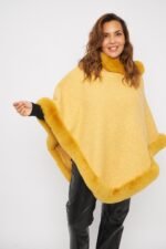 PONCHO CON PIEL - Image 5