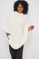 PONCHO CON PIEL - Image 4