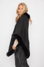 PONCHO CON PIEL - Image 4