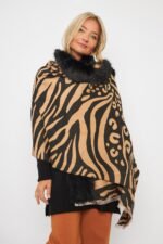 CHAL CON PIEL ANIMAL PRINT - Image 8