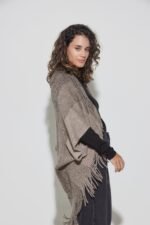 SAQUITO/PONCHO FLECOS Y LUREX - Image 4