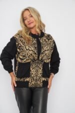 CARDIGAN ESTAMPADO CON CIERRE - Image 2