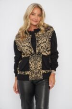 CARDIGAN ESTAMPADO CON CIERRE - Image 6