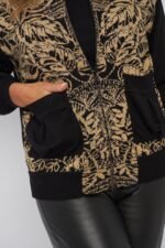 CARDIGAN ESTAMPADO CON CIERRE - Image 4