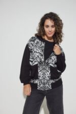 CARDIGAN ESTAMPADO CON CIERRE - Image 3