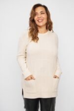 SWEATER DISE?O RECTANGULAR CON BOLSILLOS - Image 2