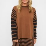 SWEATER BICOLOR CON TAJO