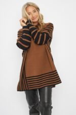 SWEATER BICOLOR CON TAJO - Image 7