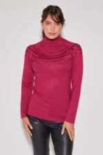 SWEATER CON BORDADO CINTA - Image 3