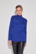 SWEATER CON BORDADO CINTA