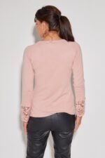 SWEATER CON ENCAJE Y PIEDRAS - Image 4