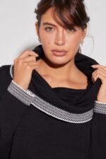 POLERA JACKARD DETALLE DAMERO - Image 5