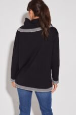POLERA JACKARD DETALLE DAMERO - Image 4