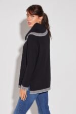 POLERA JACKARD DETALLE DAMERO - Image 3