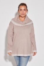 POLERA JACKARD DETALLE DAMERO