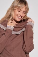 POLERA JACKARD DETALLE DAMERO - Image 6