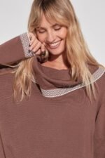 POLERA JACKARD DETALLE DAMERO - Image 7