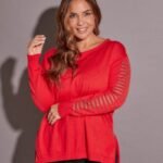 SWEATER CON DETALLES MANGAS LUREX