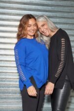 SWEATER CON DETALLES MANGAS LUREX