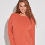 SWEATER DESCONT. CON BOLSILLOS CASHMERLIKE