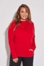 SWEATER POLERON DESC. CASHMERLIKE CON BOLSILLOS