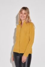 CARDIGAN CON CIERRE CASHMERE LIKE