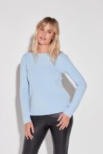 SWEATER CUELLO BASE CON OCHITOS CASHMERE LIKE - Image 3