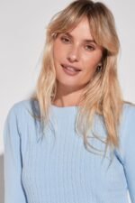 SWEATER CUELLO BASE CON OCHITOS CASHMERE LIKE - Image 7