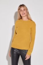SWEATER CUELLO BASE CON OCHITOS CASHMERE LIKE