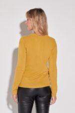 SWEATER CUELLO BASE CON OCHITOS CASHMERE LIKE - Image 4