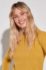 SWEATER CUELLO BASE CON OCHITOS CASHMERE LIKE - Image 7