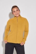 CAMPERA CON OCHITOS CIERRE