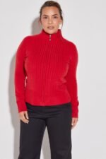 CAMPERA CON OCHITOS CIERRE