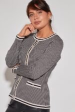 CARDIGAN BOTONES PIEDRAS TIPO CHANEL - Image 4