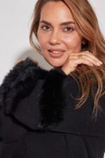 SWEATER COMBINADO CON PIEL EN MANGAS - Image 5