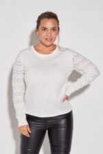 SWEATER CON MANGAS DET.MANGAS CALADA - Image 2