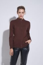 CARDIGAN CON CIERRE LISO - Image 2