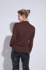 CARDIGAN CON CIERRE LISO - Image 3