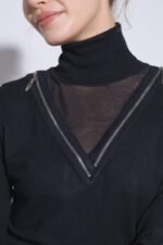POLERA CON TRANSPARENCIA Y CIERRE - Image 7