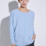 SWEATER DESCONT. CON BOLSILLOS CASHMERLIKE