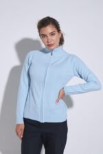 CARDIGAN CON CIERRE CASHMERE LIKE