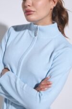 CARDIGAN CON CIERRE CASHMERE LIKE - Image 4