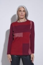 SWEATER CON LUREX DISE?O GEOMÉTRICO