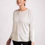SWEATER DESCONT. CON BOLSILLOS CASHMERLIKE