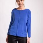 SWEATER DESCONT. CON BOLSILLOS CASHMERLIKE