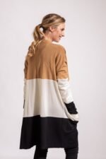 SACO LARGO TRICOLOR CON BOLSILLOS - Image 6