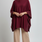 Poncho Ribeteado Piedras