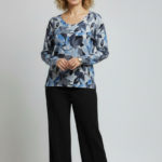 Sweater Estampado Multi Hojas